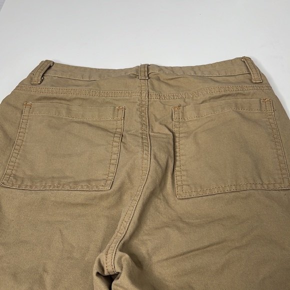 Beige Long Cargo Pants // Boyfriend Jeans - Picture 3 of 12